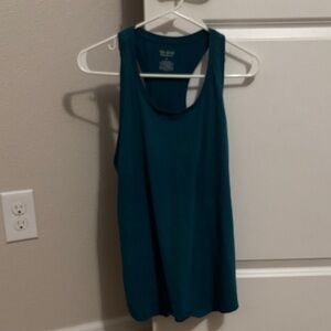 tek gear Teal Scoop Neck Racerback Tank